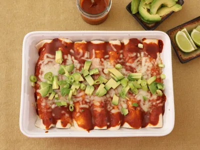 Enchiladas með kjúkling
