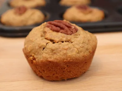 Bananabrauðsmuffins