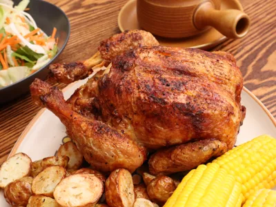 Heill kjúklingur í air fryer