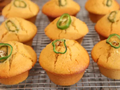 Jalapeño maísmuffins
