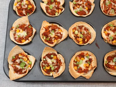 Mjúkar taco skálar